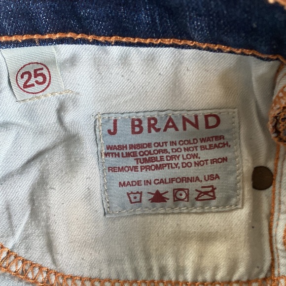 JBRAND Size 25 Pencil Leg Jeans w/33โ Inseam - Picture 4 of 6